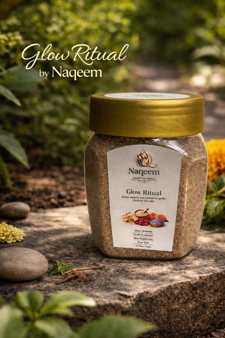 Naqeem Glow Ritual — herbal powder face mask